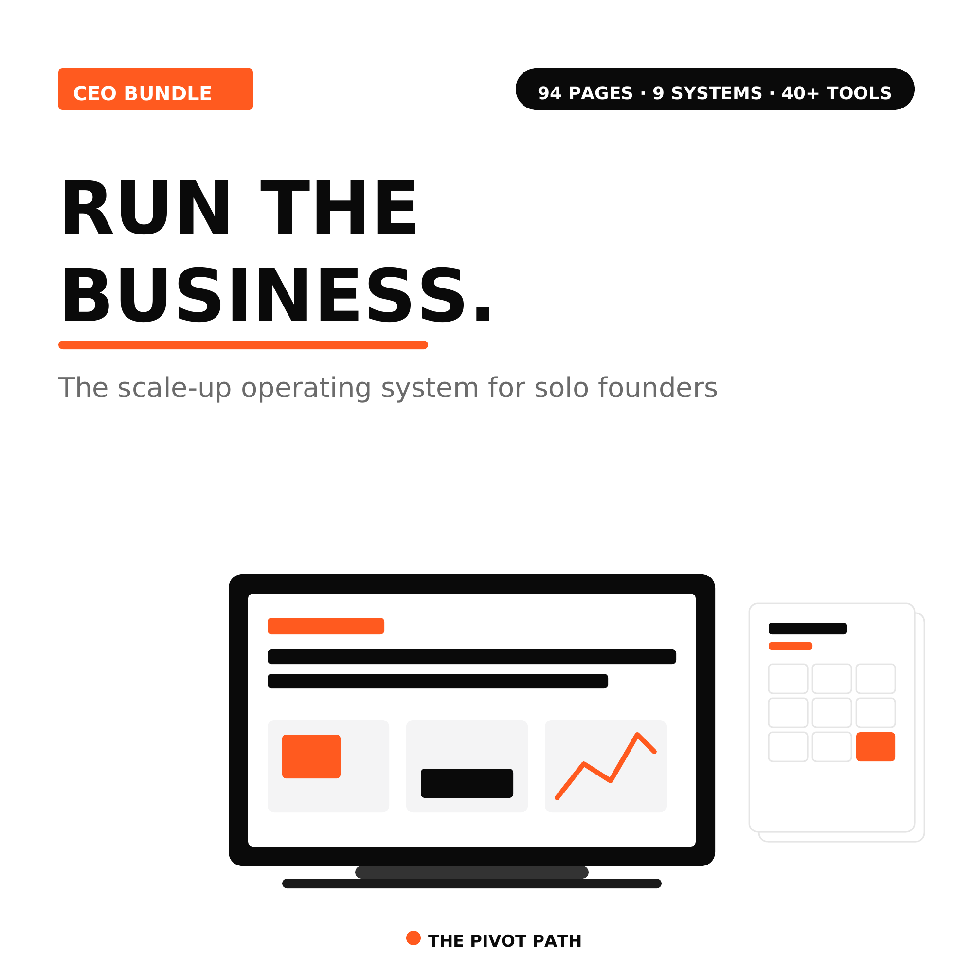 CEO Bundle: The CEO Operating System